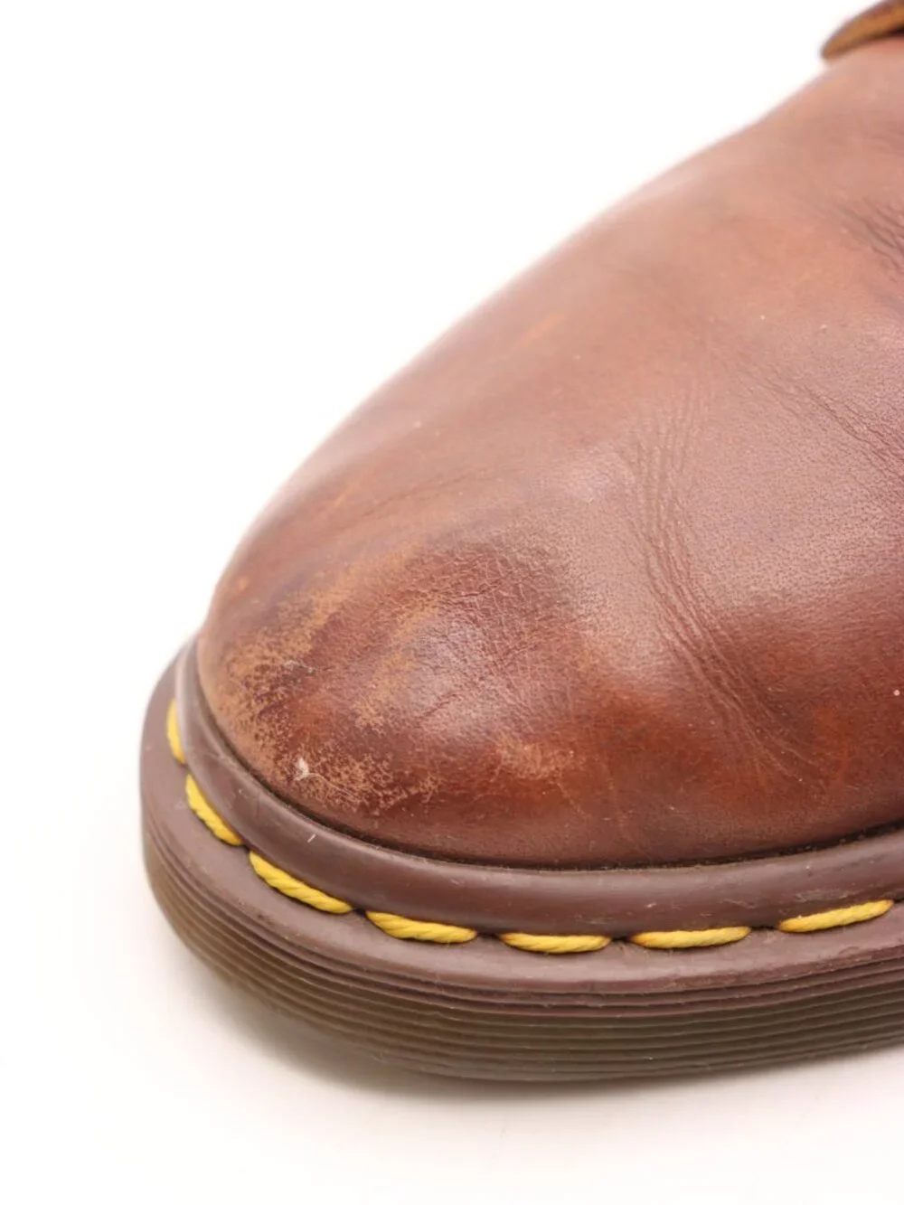 Doc Dr. Martens 1461 Men’s US 9 UK 8 Brown Leather 3 Eye Derby Oxford England